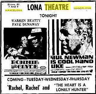 Lona Theatre - Traverse City Record Eagle Jul 29 1969 (newer photo)